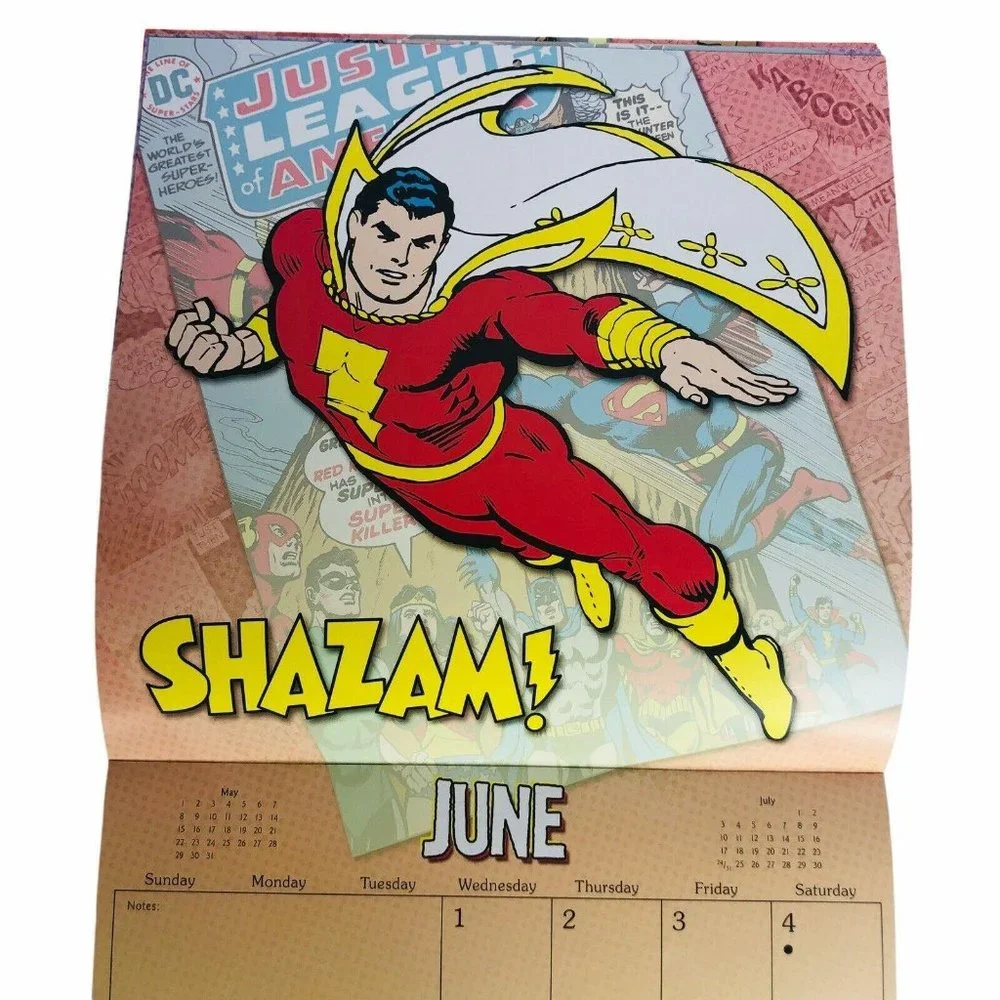 New 2016 DC Comics Originals Wall‎ Calendar Square